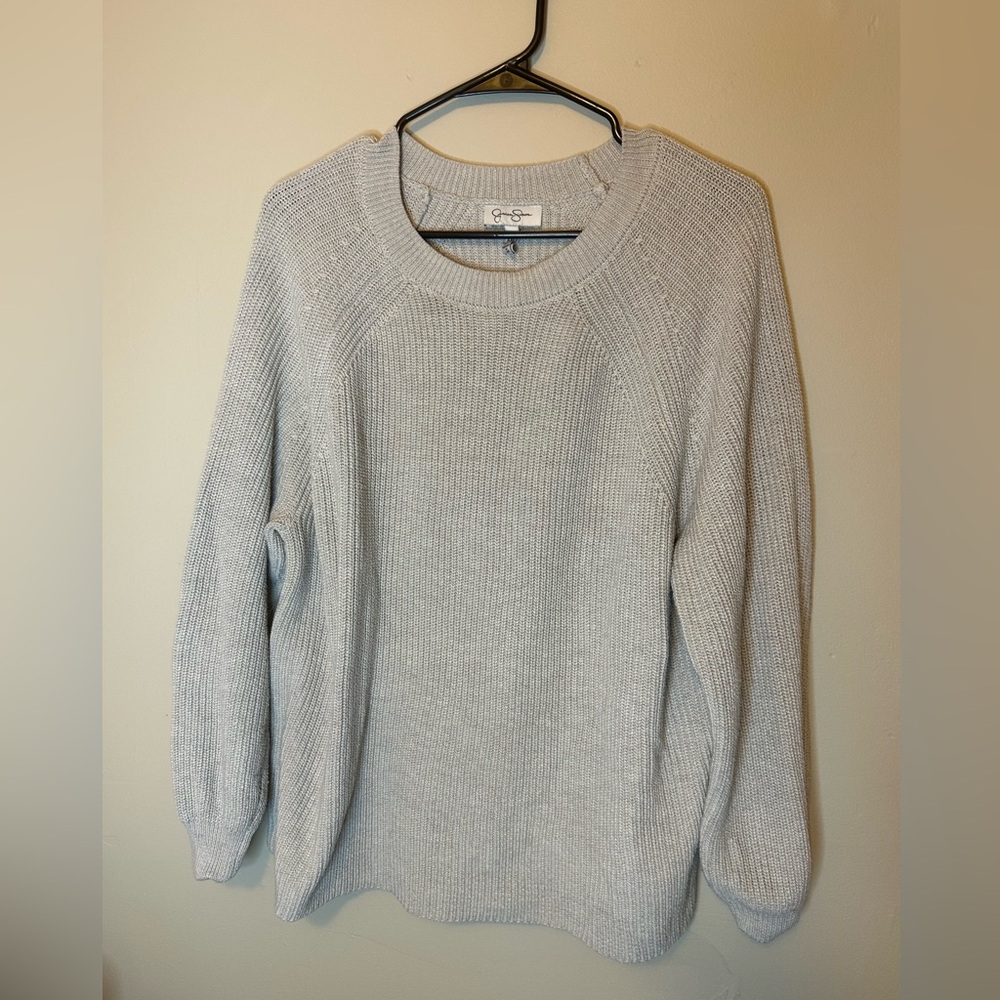 Jessica Simpson Beige Knit Sweater